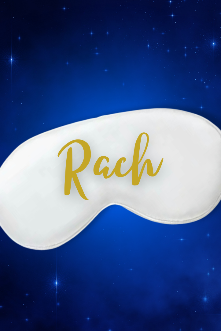 Masque de nuit blanc personnalisé - Boxes Universe