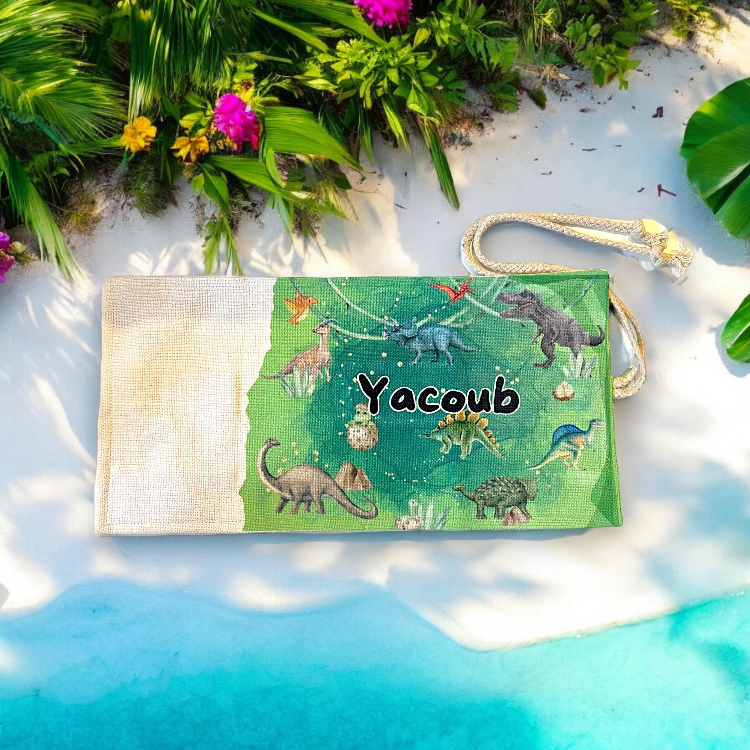 Trousse à crayon en lin - 100% personnalisée - Boxes Universe