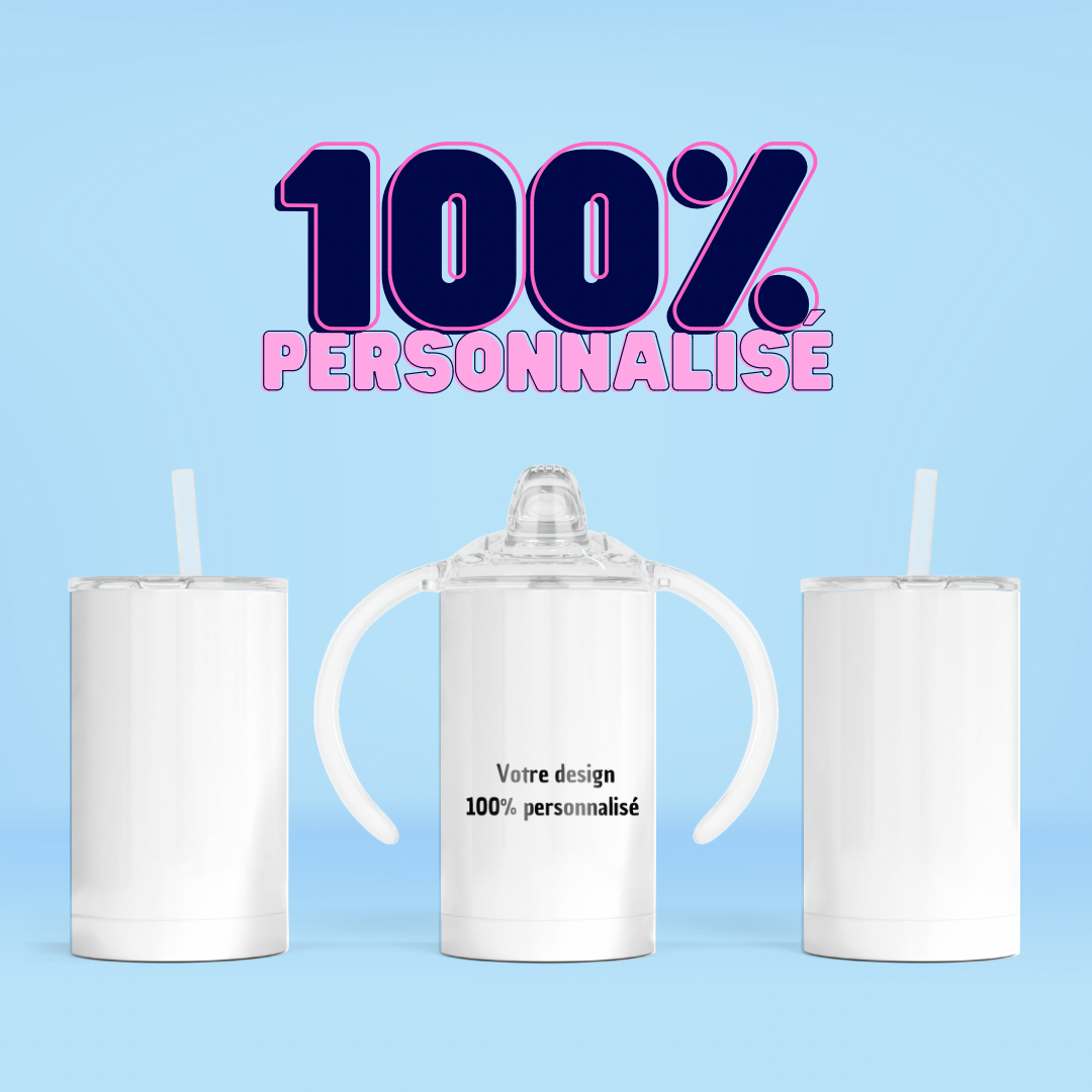 Biberon d'apprentissage - 100% personnalisé - Boxes Universe