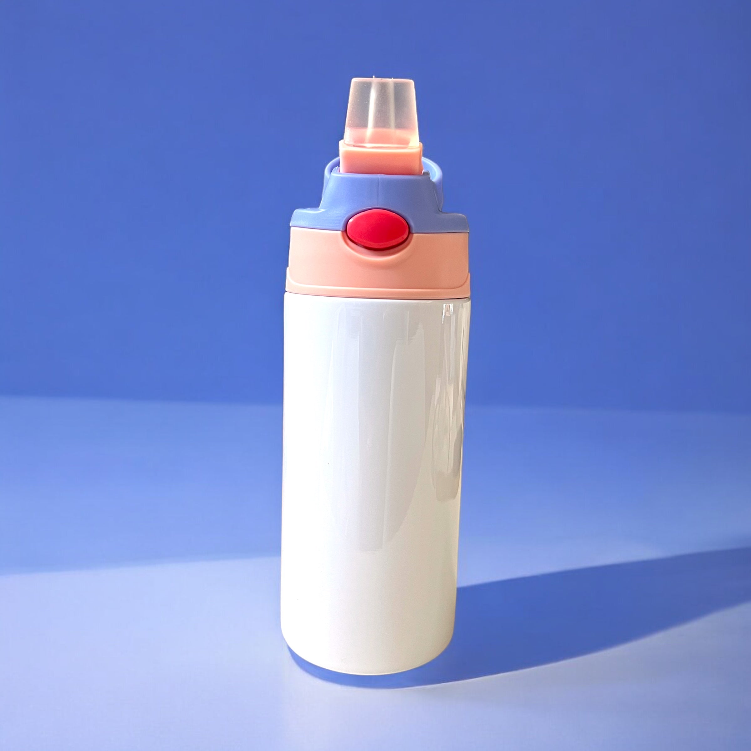 Gourde enfant 100% personnalisée - Rose et violet - Boxes Universe