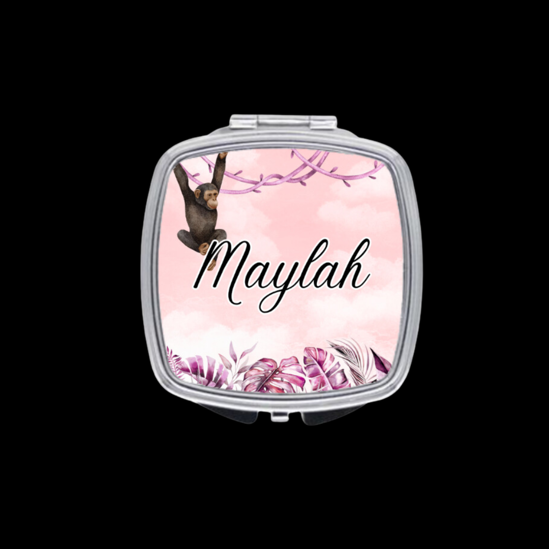 Miroir Pinky Monkey - #PINK JUNGLE - Boxes Universe