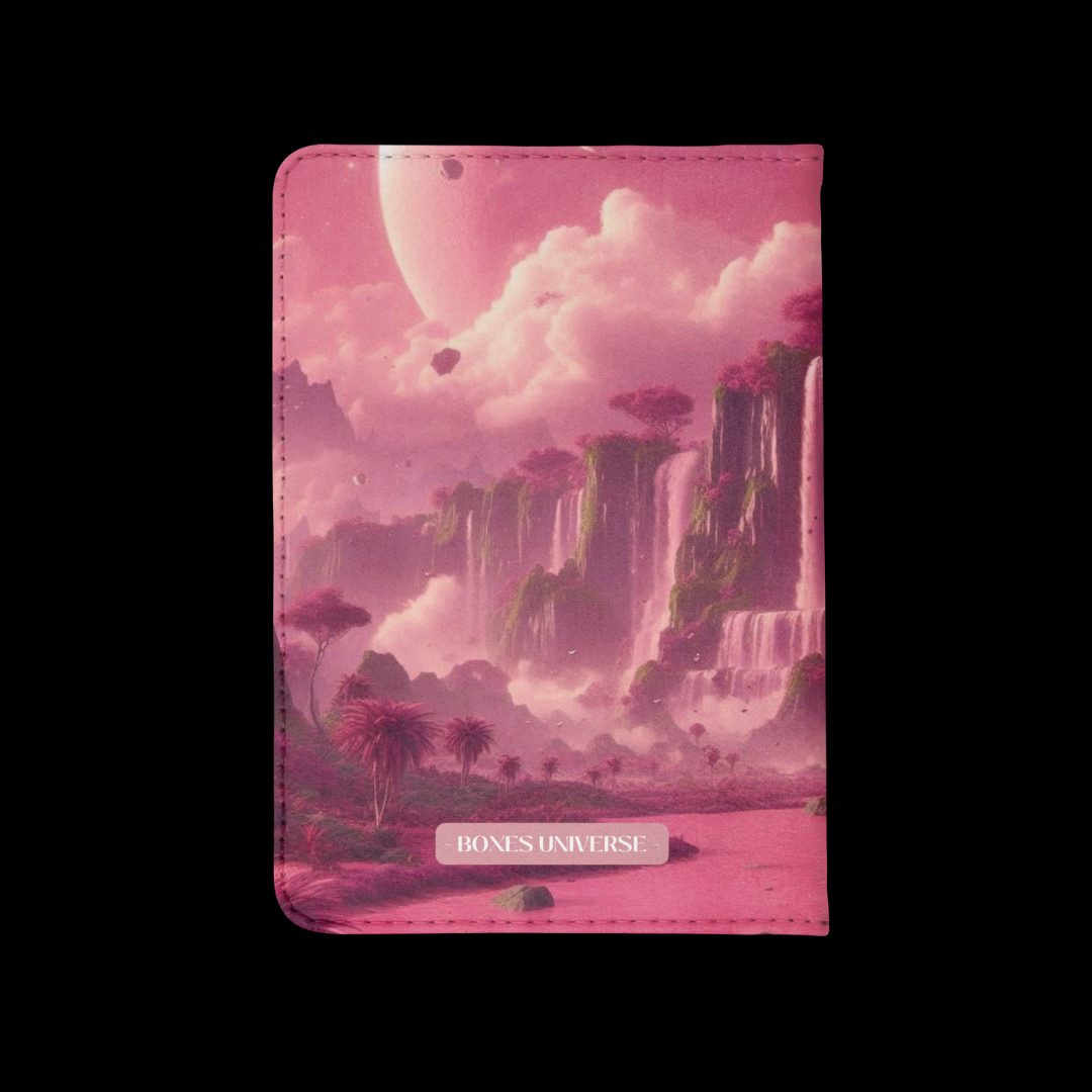 Protège passeport Pink Jungle - #PINKJUNGLE - Boxes Universe