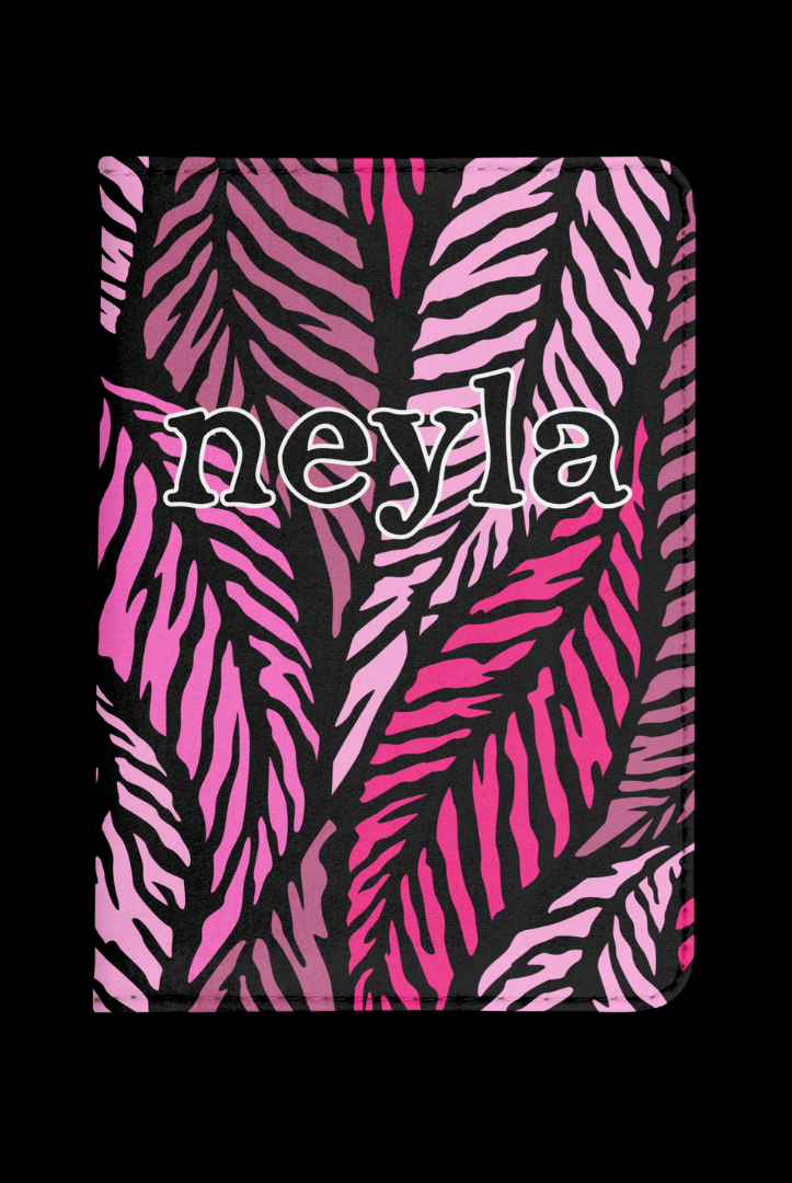 Protège passeport Jungle Leaves - #PINKJUNGLE - Boxes Universe