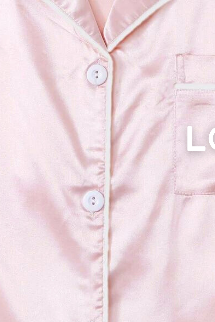 Pyjama rose poudré - #PINKJUNGLE - Boxes Universe