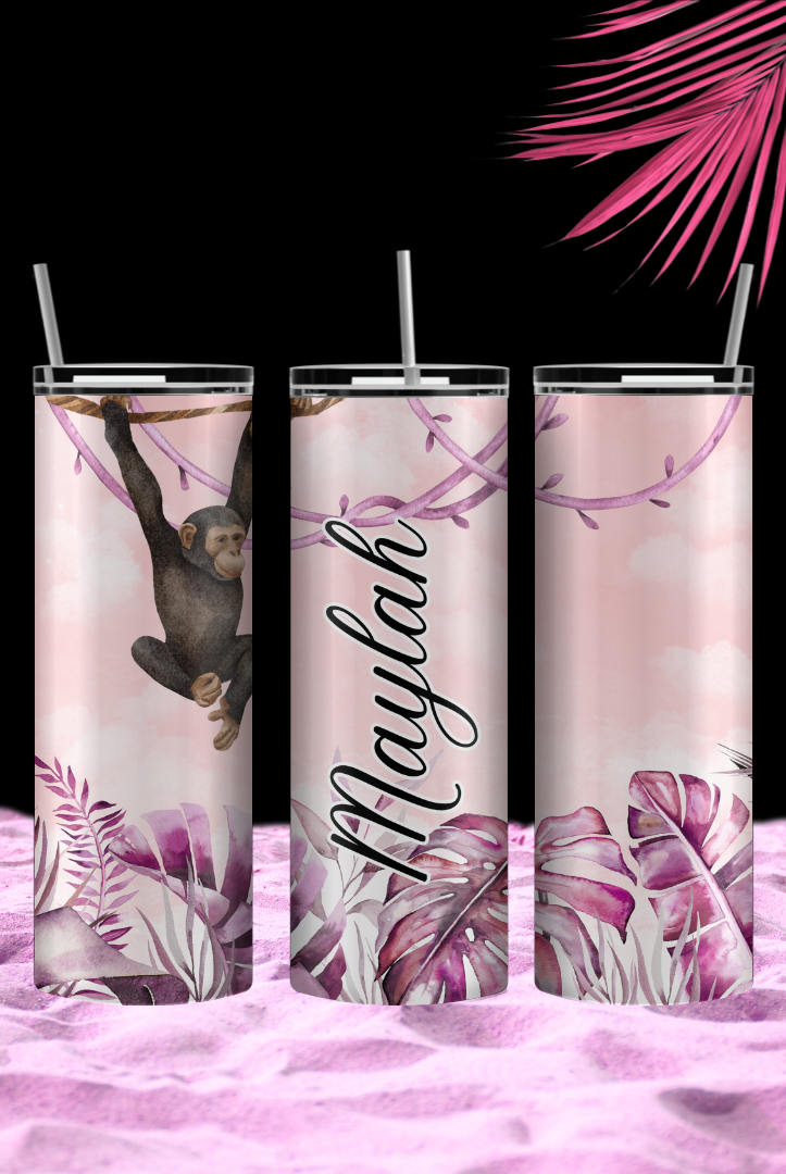 Thermos Pinky Monkey - #PINKJUNGLE - Boxes Universe