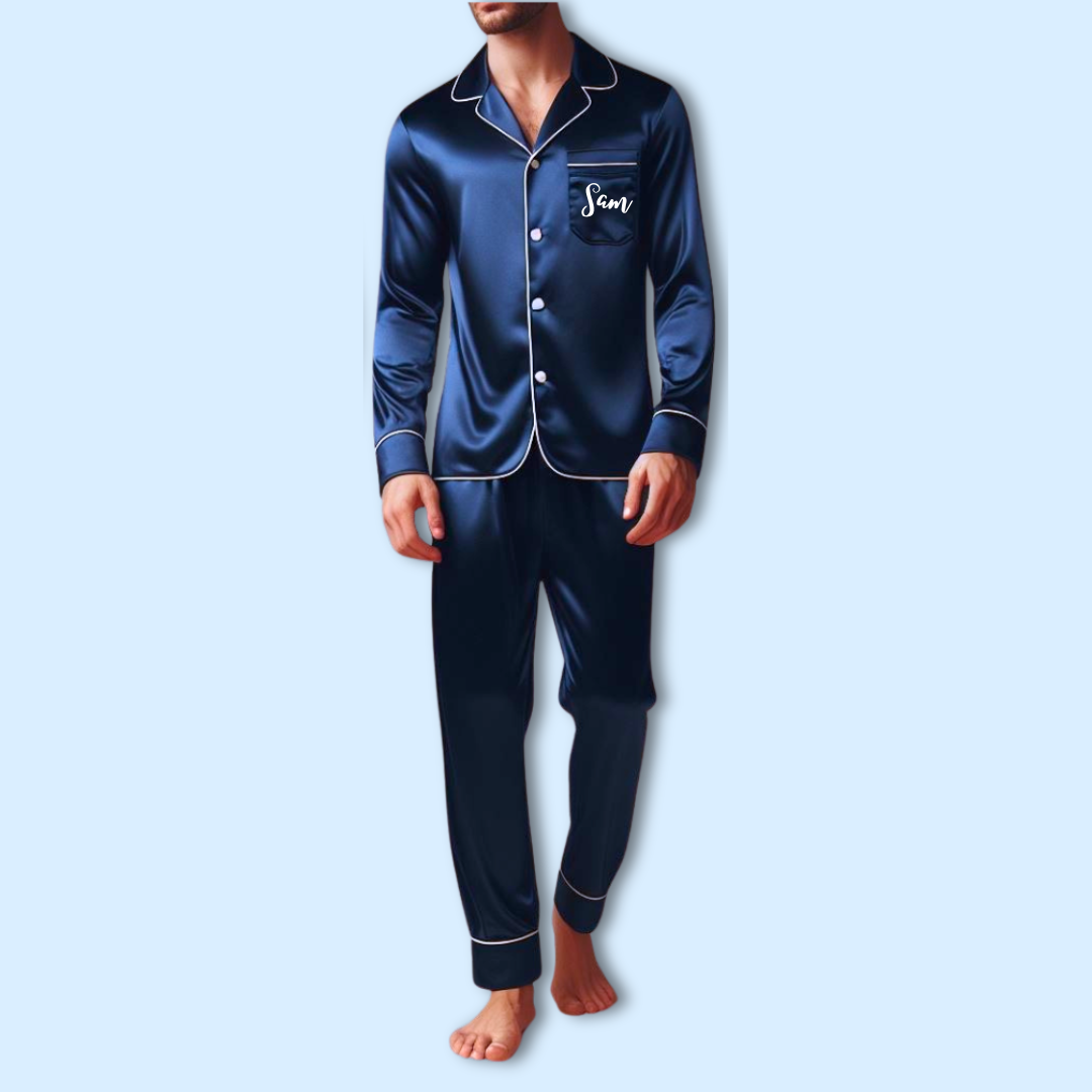 Pyjama homme - Bleu nuit - Boxes Universe