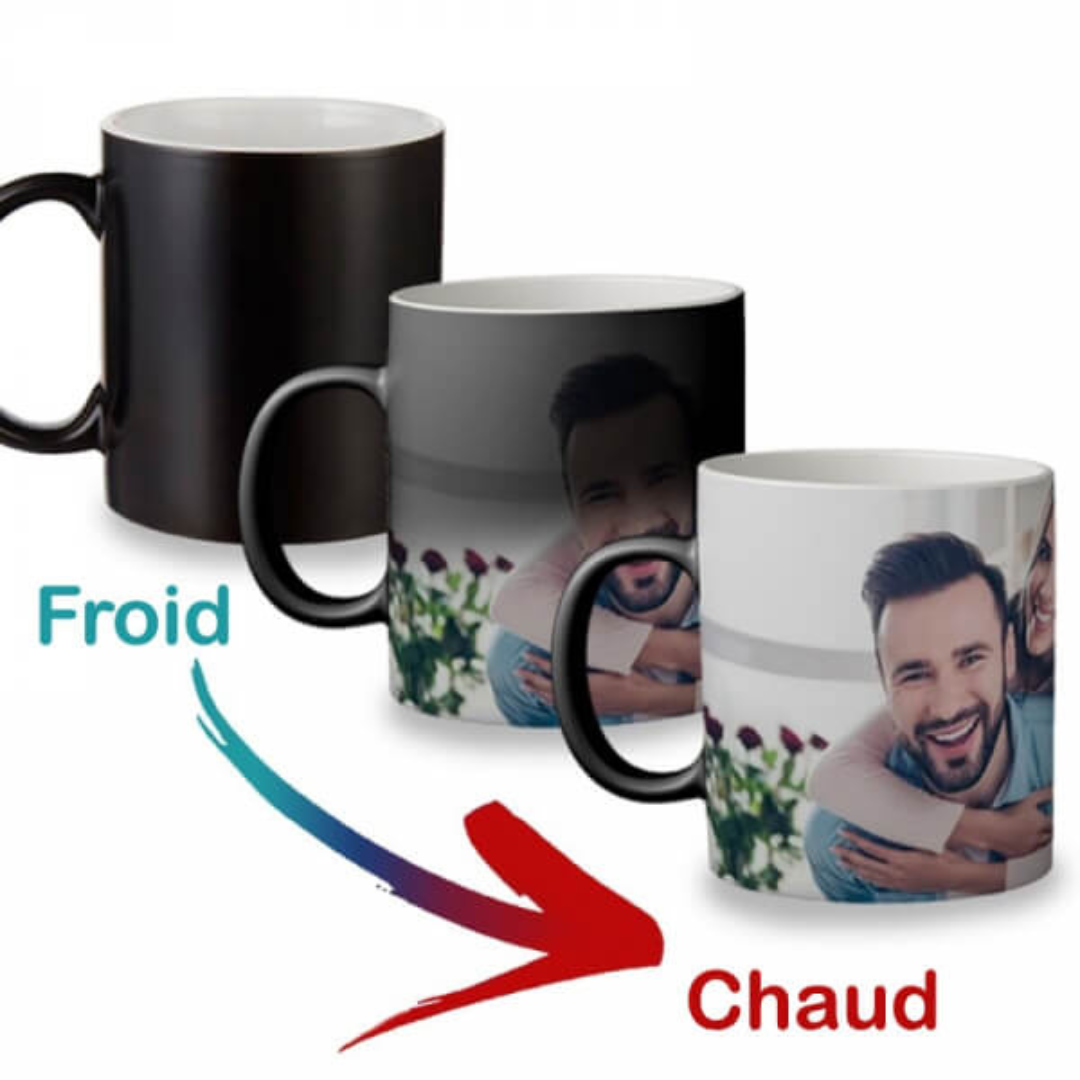 Mug magique - 100% personnalisé - Boxes Universe