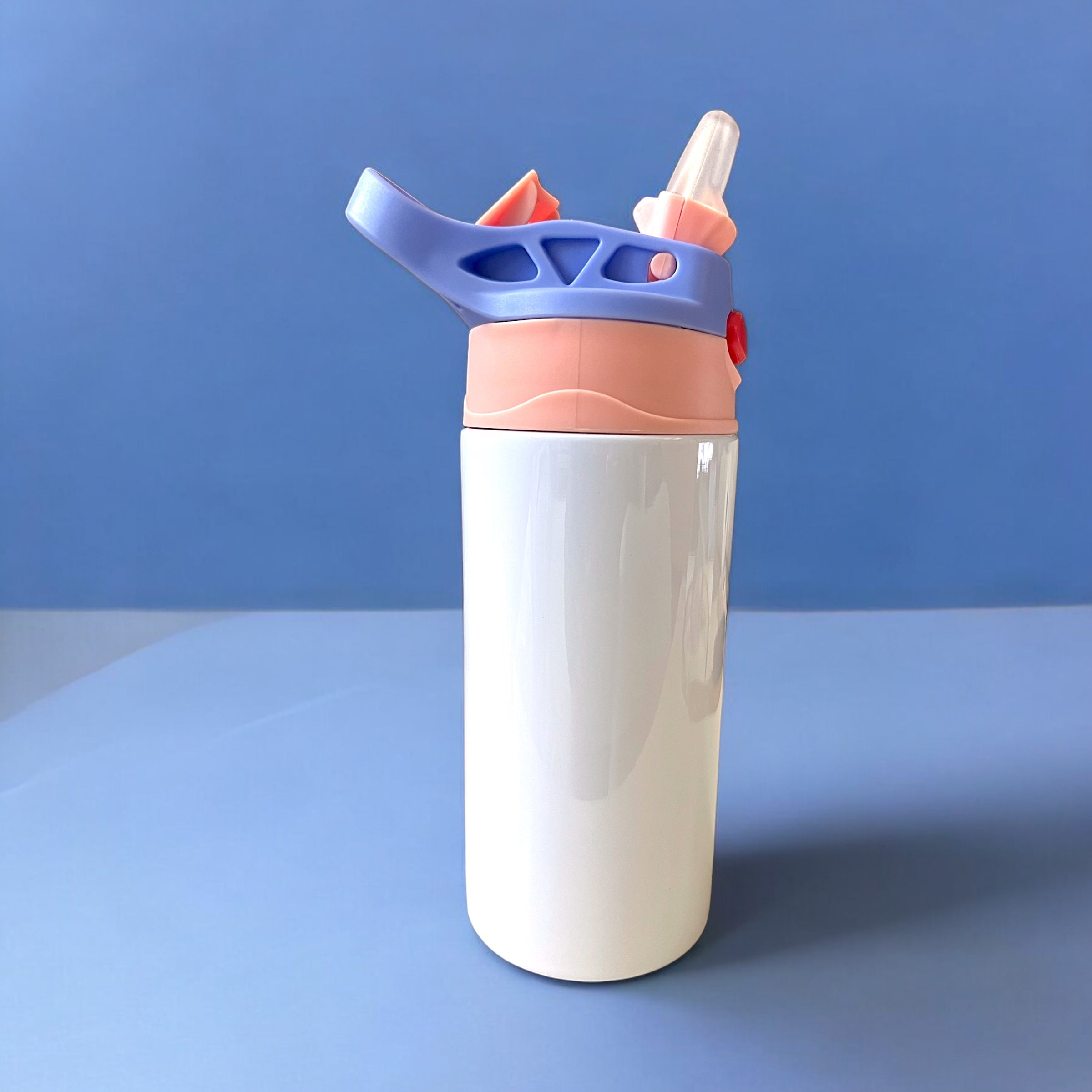 Gourde enfant 100% personnalisée - Rose et violet - Boxes Universe