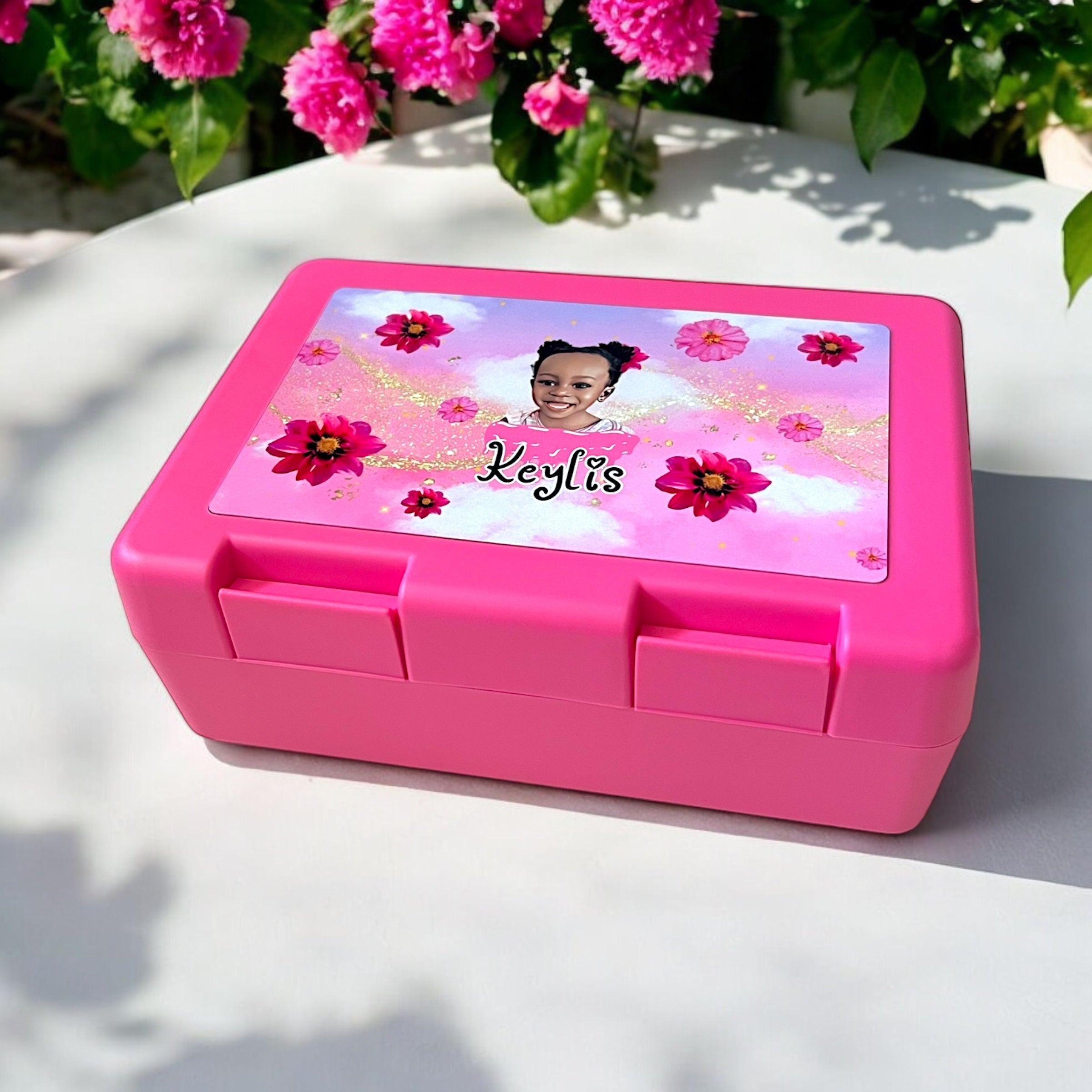 Lunch box rose - 100% personnalisé - Boxes Universe