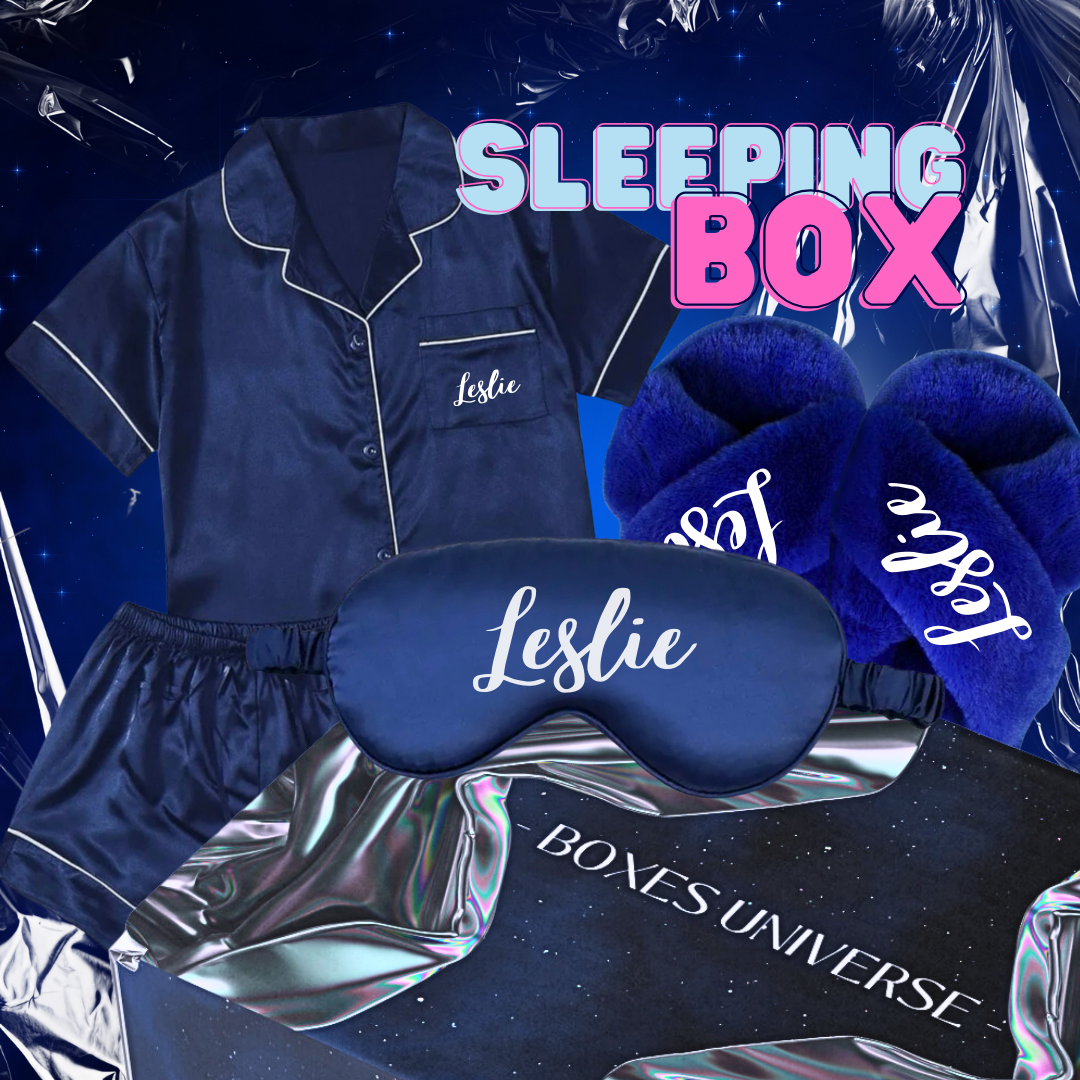 Sleeping Box - Bleu - Boxes Universe