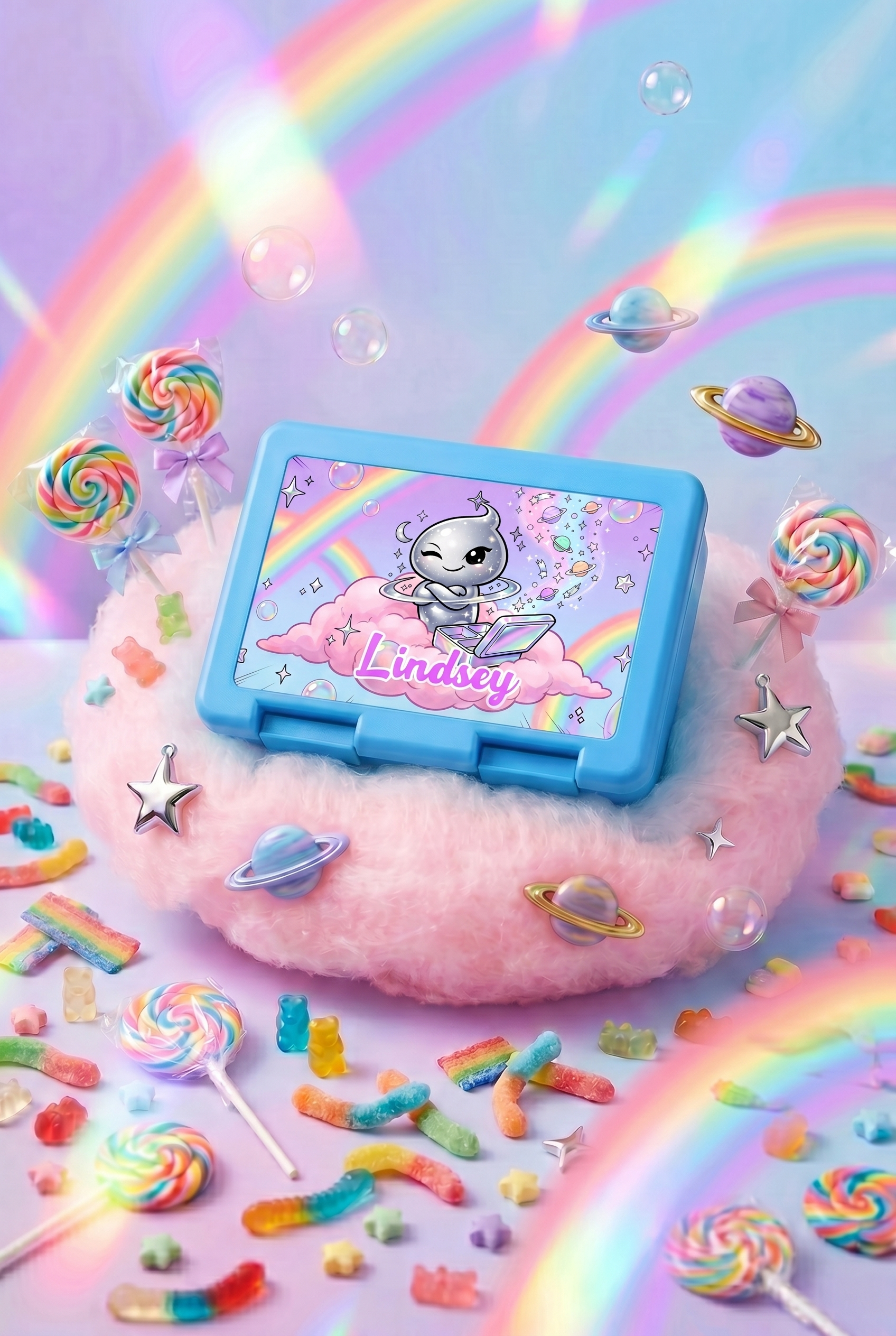 Lunch Box Lüora Bleue Personnalisée - Boxes Universe
