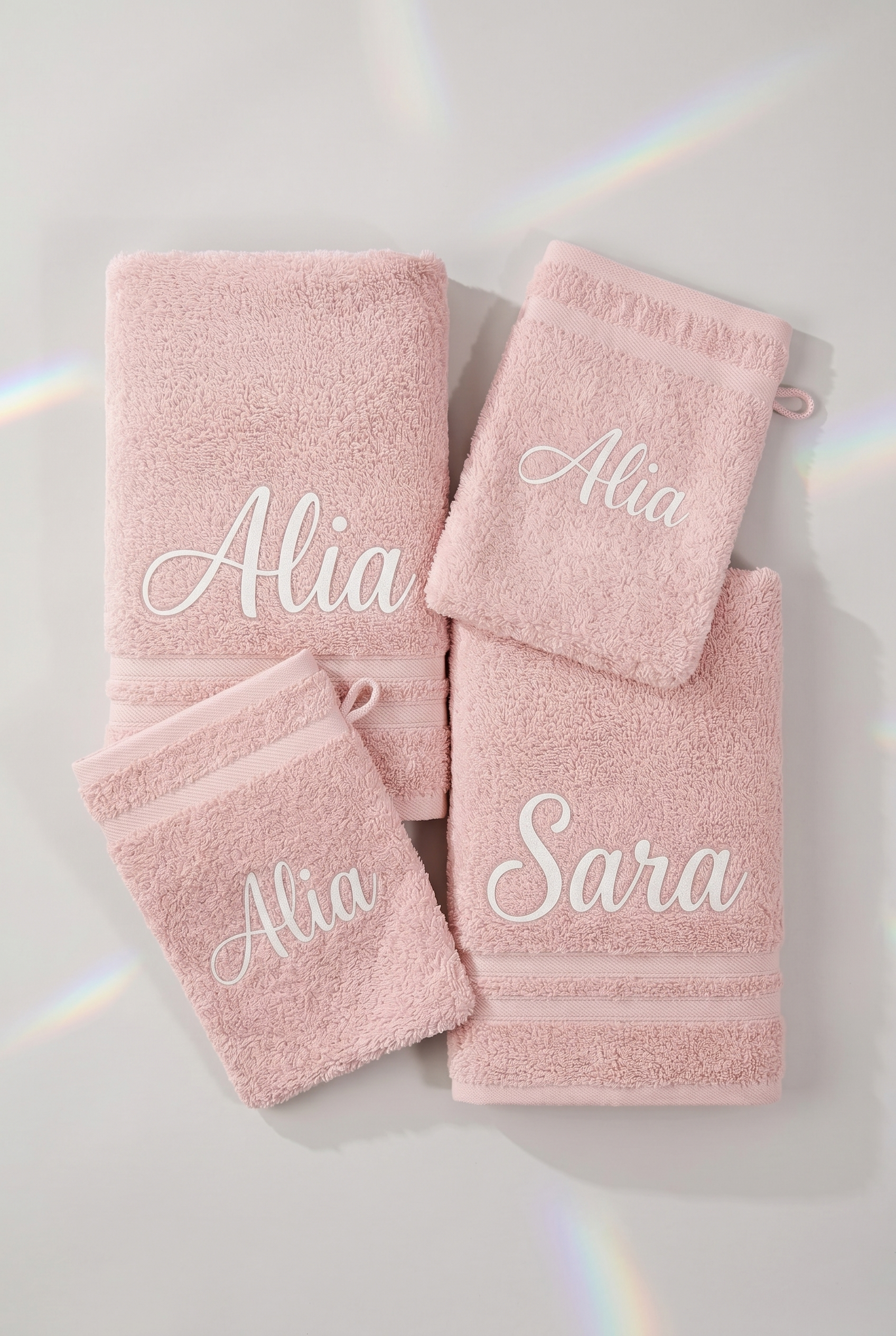 Bath Duo Rose Personnalisée - Boxes Universe