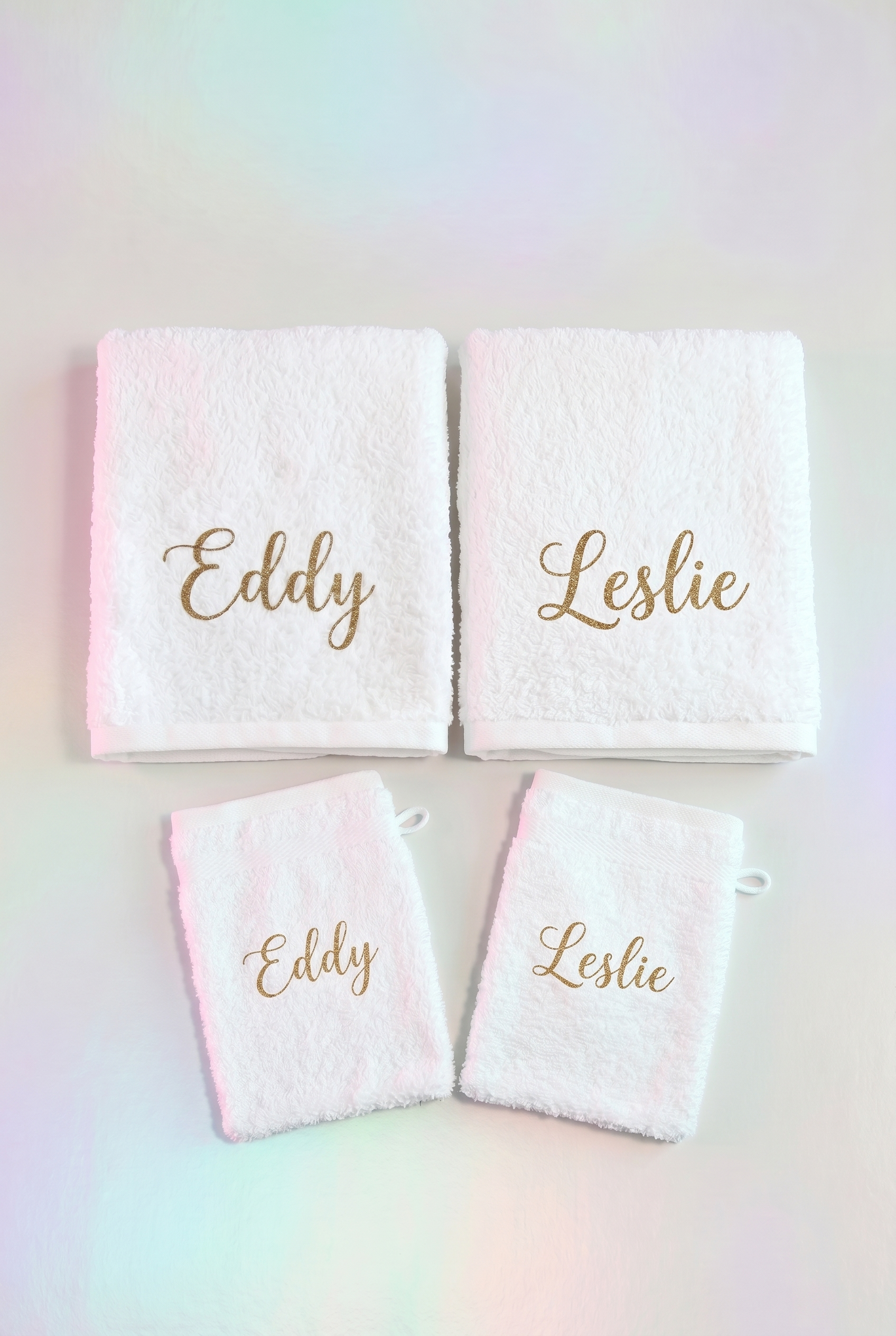 Bath Duo Blanche Personnalisée - Boxes Universe