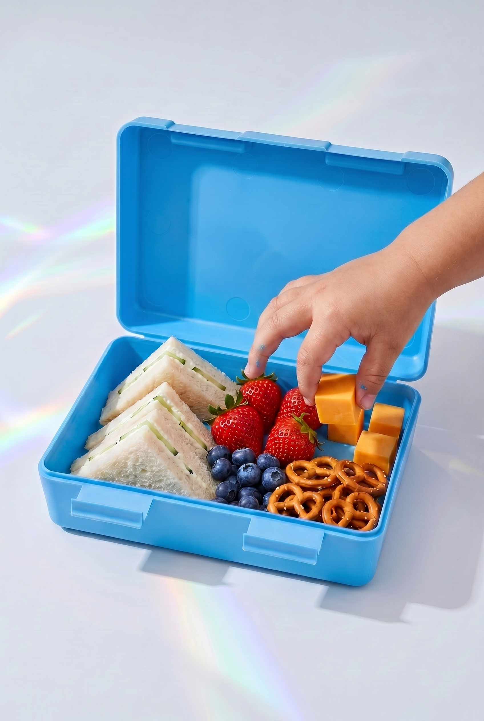 Lunch Box Lüora Bleue Personnalisée - Boxes Universe