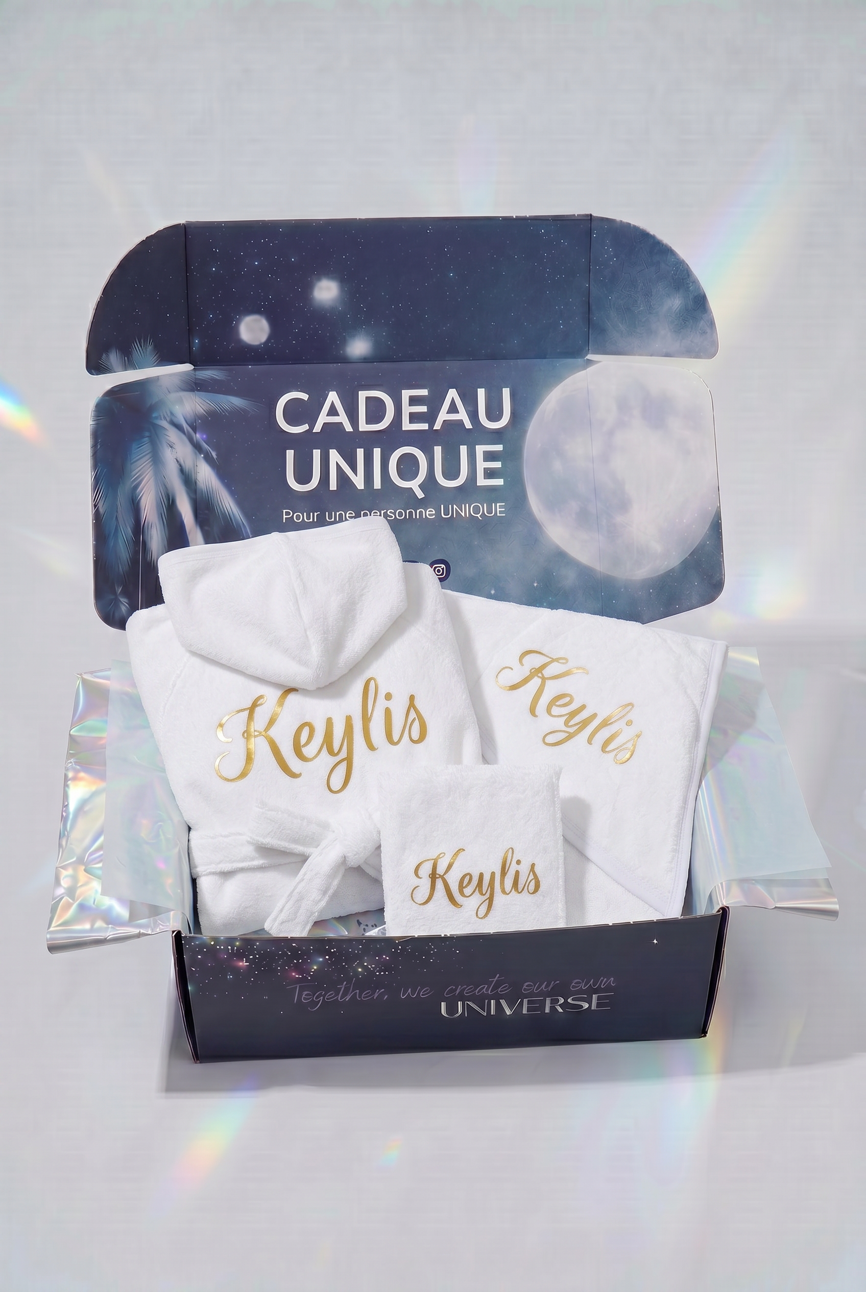 Coffret Little Bather 3 pièces Personnalisé - Boxes Universe