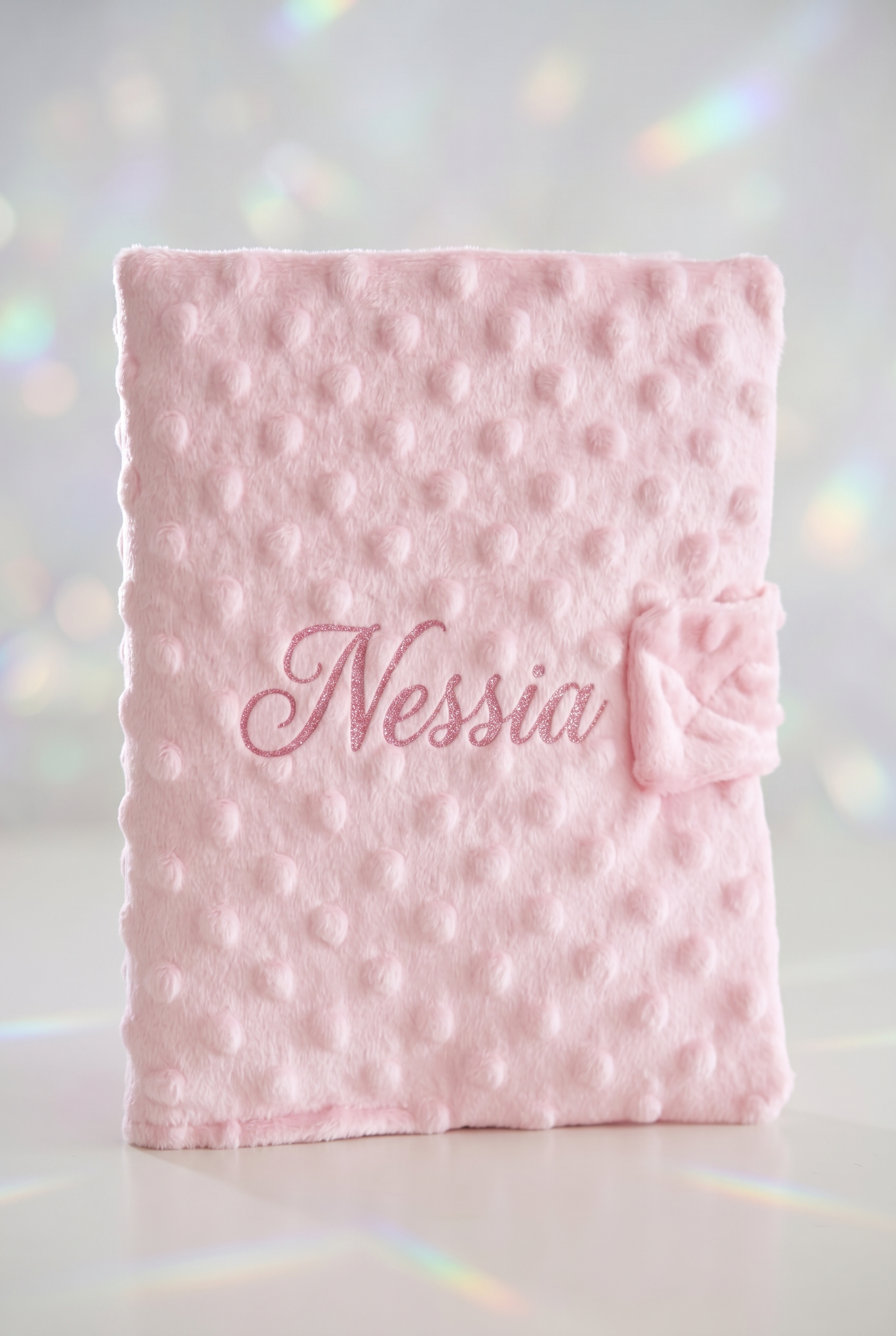 Protège Carnet Dreamy Rose Personnalisé - Boxes Universe