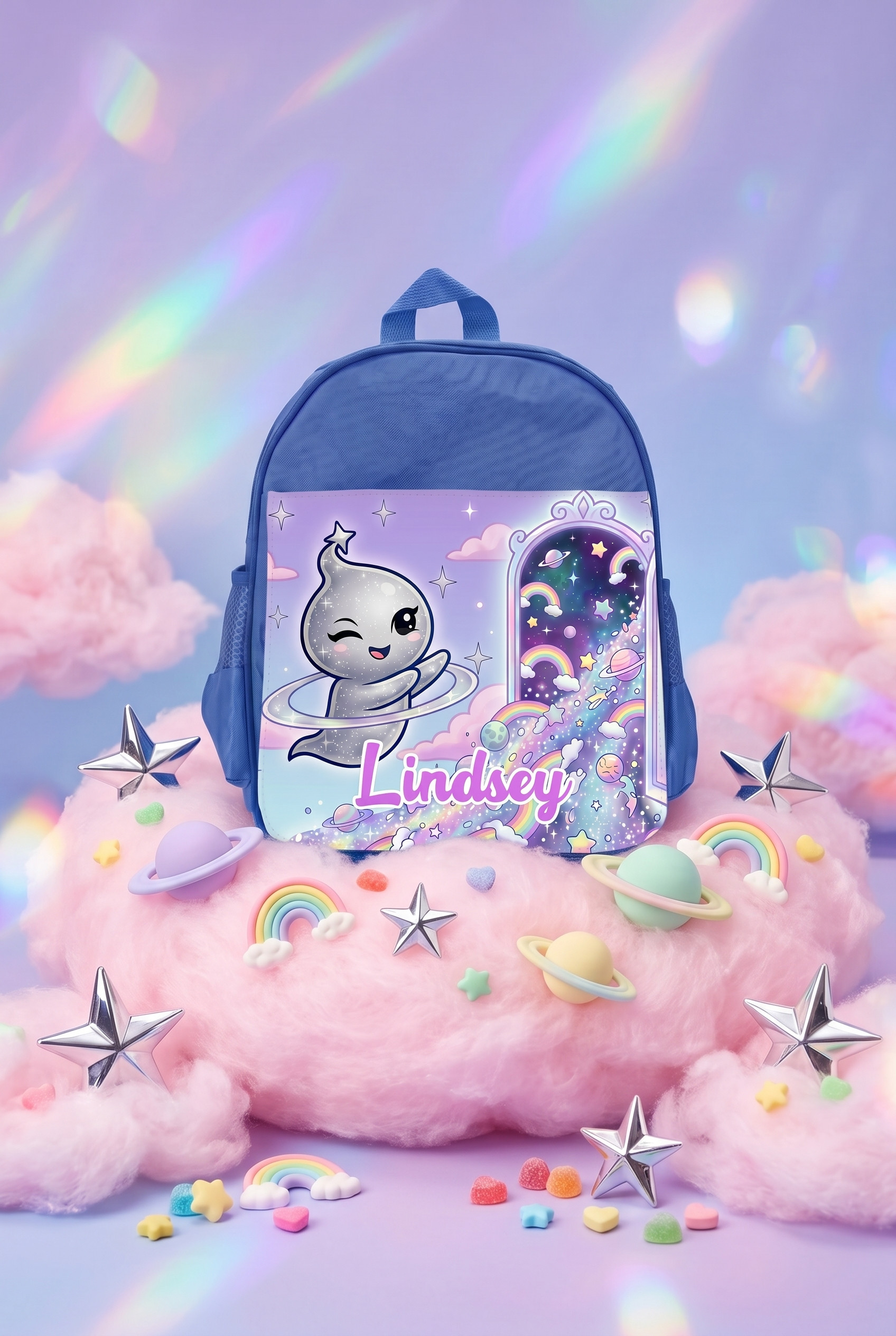 Sac À Dos Bleu Lüora Personnalisé - Boxes Universe