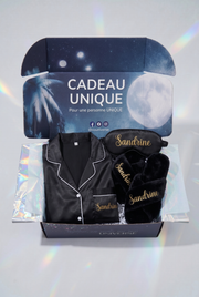 Sleeping Box Noire Personnalisée - Boxes Universe