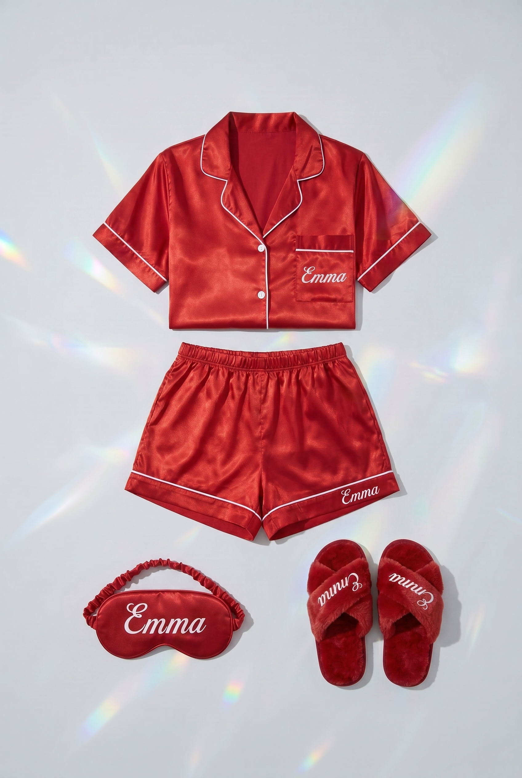 Sleeping Box Rouge Personnalisée - Boxes Universe