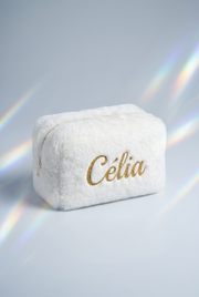 Trousse de toilette fluffy personnalisée - Boxes Universe